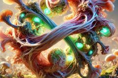 DALL·E-2025-07-02-20.26.14-A-photorealistic-ultra-detailed-close-up-of-two-surreal-alien-plants-intertwined-in-an-elaborate-impossible-knot.-The-plants-are-vividly-colored-wi