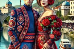 DALL·E-2025-08-28-20.35.28-Ultra-photorealistic-hyper-detailed-vertical-full-body-portrait-of-a-modern-young-man-and-woman-standing-together-by-the-Neretva-river-in-Mostar-wit