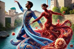 DALL·E-2025-08-28-20.36.12-Ultra-photorealistic-hyper-detailed-vertical-full-body-surreal-portrait-of-a-modern-young-man-and-woman-dancing-gracefully-together-by-the-Neretva-ri