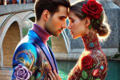 DALL·E-2025-08-28-20.36.38-Ultra-photorealistic-hyper-detailed-vertical-close-up-of-a-modern-young-man-and-woman-standing-on-the-Stari-Most-bridge-in-Mostar-during-a-bright-sum