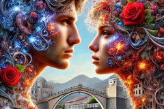 DALL·E-2025-08-28-20.39.11-Ultra-photorealistic-hyper-detailed-vertical-surreal-close-up-inspired-by-Milic-od-Macve.-A-modern-young-man-and-woman-face-each-other-very-closely-o