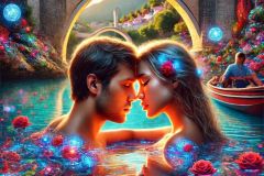 DALL·E-2025-08-28-20.39.29-Ultra-photorealistic-hyper-detailed-vertical-surreal-extreme-close-up-inspired-by-Milic-od-Macve.-A-modern-young-man-and-woman-sit-together-in-a-smal