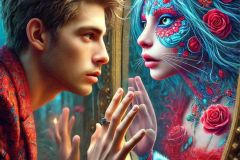 DALL·E-2025-08-31-15.04.31-Ultra-photorealistic-hyper-detailed-vertical-surreal-extreme-close-up-inspired-by-Milic-od-Macve.-A-modern-young-mans-face-and-hand-appear-very-clos