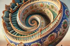 DALL·E-2025-09-02-21.00.58-A-surreal-photorealistic-vision-of-a-gigantic-armchair-designed-as-a-fantastical-spiral-shaped-building.-The-entire-armchair-twists-upward-in-a-grace
