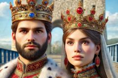 DALL·E-2025-09-12-23.05.55-A-photorealistic-close-up-vertical-portrait-of-King-Tvrtko-I-of-Bosnia-and-his-queen-shown-from-the-waist-up.-They-are-majestic-royal-figures-with-ex