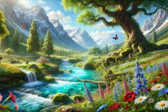 DALL·E-2025-09-12-23.58.15-An-ultra-photorealistic-view-of-stunning-natural-scenery-even-more-beautiful-and-detailed.-The-scene-features-majestic-snow-capped-mountains-a-shimm