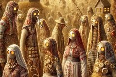 DALL·E-2025-06-28-12.43.32-A-close-up-photorealistic-surreal-scene-in-the-style-of-Milic-of-Macva-with-no-religious-symbols.-The-image-features-a-gathering-of-strange-whimsic