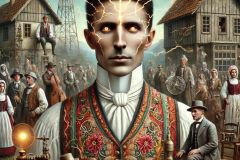 DALL·E-2025-06-28-12.43.47-A-close-up-photorealistic-surreal-scene-in-the-style-of-Milic-of-Macva-with-no-religious-symbols.-Emerging-from-the-strange-gathering-of-folk-dresse