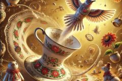 DALL·E-2025-06-29-00.41.10-A-photorealistic-surreal-close-up-scene-in-the-style-of-Milic-of-Macva.-One-of-the-bizarre-folkloric-creatures—a-porcelain-bird-with-embroidered-wing