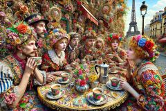 DALL·E-2025-09-13-00.39.26-An-ultra-hyperrealistic-horizontal-close-up-in-the-style-of-Mary-Ooms-showing-people-sitting-at-a-Paris-cafe-table-on-a-bright-summer-day.-The-focus-
