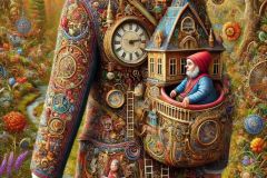 DALL·E-2025-09-13-00.41.39-A-hyperrealistic-vertical-portrait-in-ornate-surreal-fantasy-style-showing-a-man-walking-through-a-colorful-fantastical-nature-landscape.-His-full-f