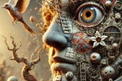 DALL·E-2025-06-29-00.42.22-An-ultra-close-up-photorealistic-surreal-scene-in-the-style-of-Milic-of-Macva-and-Hieronymus-Bosch.-The-image-focuses-on-the-face-and-upper-body-of-a