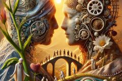 DALL·E-2025-06-29-00.42.35-A-photorealistic-surreal-close-up-continuation-in-the-combined-style-of-Milic-of-Macva-and-Hieronymus-Bosch.-The-two-symbolic-humanoid-beings-still-