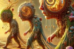 DALL·E-2025-06-29-00.42.58-An-ultra-close-up-photorealistic-surreal-scene-in-the-style-of-Milic-of-Macva-and-Hieronymus-Bosch.-Three-fantastical-humanoid-creatures-are-shown-wa