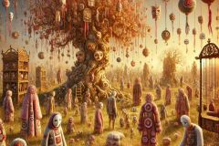 DALL·E-2025-06-29-00.43.18-A-completely-new-surreal-photorealistic-scene-in-the-style-of-Milic-of-Macva-and-Hieronymus-Bosch.-The-setting-is-a-strange-dreamlike-landscape-on-a-