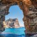 cave, landscape, marine, sea, cliff, darling, rocks, nature, water, moutains, alicante, spain