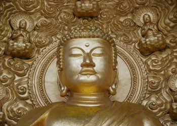 brown Gautama buddha statue