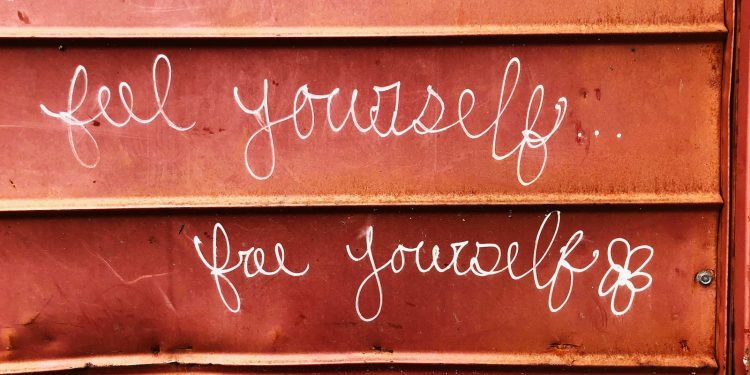 feel yourself for yourself text