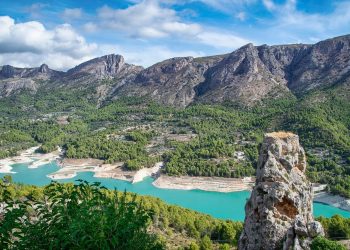 landscape, lake, moutains, darling, clouds, vegetation, nature