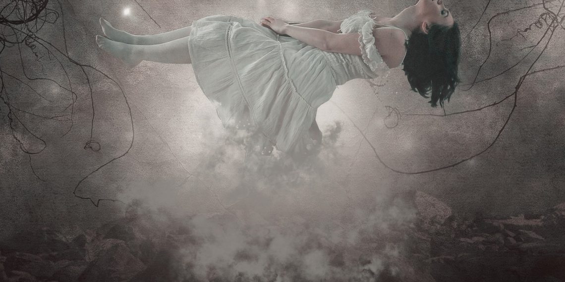 gothic, goth, fantasy, dark, levitation, astral travel, light, glow, female, woman, girl, beauty, young, model, surreal, ethereal, vines, rock, sky, fog, mist, magic, dream, book cover, photoshop, gray book, gray books, gray fantasy, gray dream, gray magic, levitation, astral travel, astral travel, astral travel, astral travel, astral travel